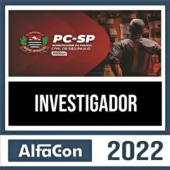 Rateio PC SP 2022 - Investigador - ALFACON