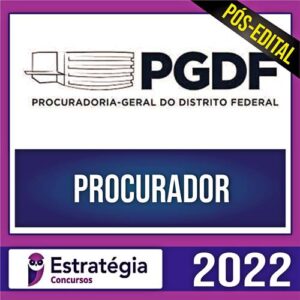 Rateio PG DF Pós Edital 2022 - Procurador - ESTRATÉGIA