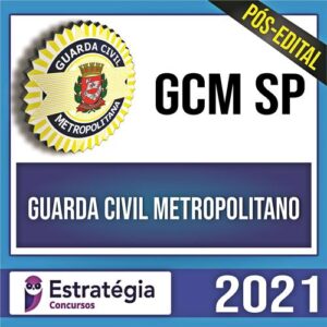 Rateio GCM SP Pós Edital 2022 - Guarda Civil Metropolitano - ESTRATÉGIA