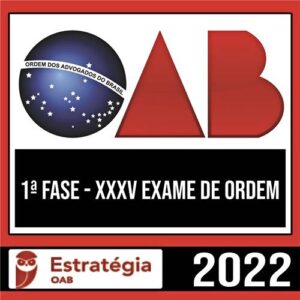 Rateio Pacote 1ª Fase XXXV Exame de Ordem OAB - ESTRATÉGIA