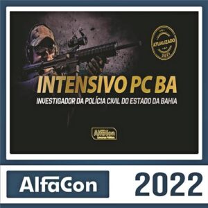 Rateio PC BA PÓS EDITAL 2022 – Investigador – ALFACON
