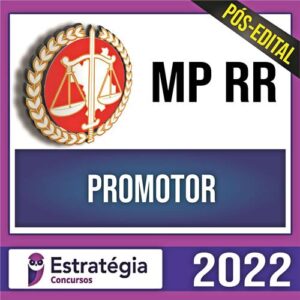 Rateio MP RR Pós Edital 2022 - Promotor - ESTRATÉGIA