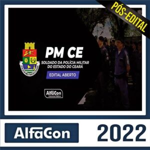 Rateio PM CE PÓS EDITAL 2022 - Soldado - ALFACON