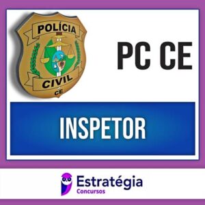 Rateio PC CE 2024 - Inspetor de Polícia - ESTRATÉGIA