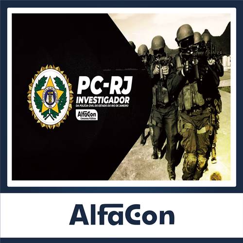 Rateio PC RJ 2024 - Investigador - ALFACON