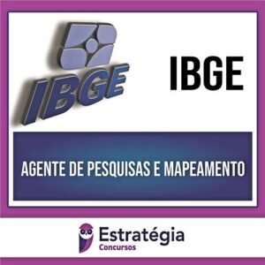 Rateio IBGE PÓS EDITAL - Agente de Pesquisas e Mapeamento - 2023 - ESTRATÉGIA