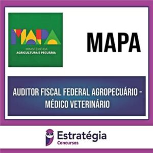 Rateio MAPA 2024 - Auditor Fiscal Federal Agropecuário - Médico Veterinário - ESTRATÉGIA