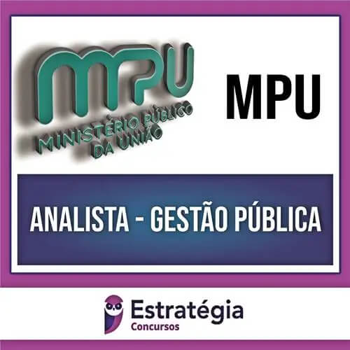 Rateio MPU 2024 - Analista - Gestão Pública - ESTRATÉGIA