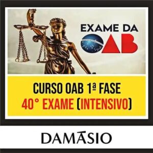 Rateio Curso OAB 1ª Fase - 40° Exame (Intensivo) - 2024 - DAMÁSIO