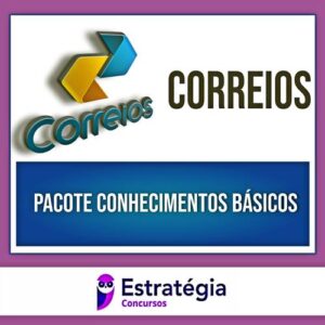 Rateio Correios 2024 - Pacote Conhecimentos Básicos - ESTRATÉGIA