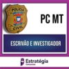 Rateio PC MT 2024 - Escrivão e Investigador - ESTRATÉGIA