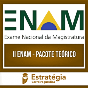 Rateio 2° ENAM - Pacote Teórico - 2024 - ESTRATÉGIA