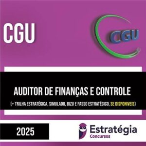 Rateio CGU 2025 - Auditor de Finanças e Controle - ESTRATÉGIA
