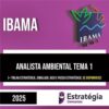 Rateio IBAMA PÓS-EDITAL 2025 - Analista Ambiental - Tema 1 - ESTRATÉGIA