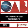 RateIo OAB 2025 - 43º Exame - 1ª Fase (Pacote Completo) - ESTRATÉGIA