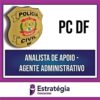 Rateio PC DF (PÓS-EDITAL) 2024 - Agente Administrativo - ESTRATÉGIA