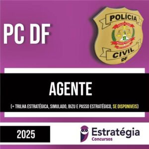 Rateio PC DF 2025 - Agente - ESTRATÉGIA