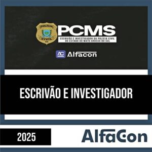Rateio PC MS 2025 - Escrivão e Investigador - ALFACON