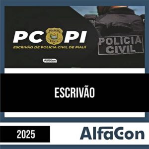 Rateio PC PI 2025 - Escrivão - ALFACON