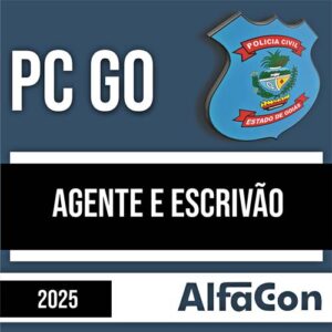 Rateio PC GO 2025 - Agente e Escrivão - ALFACON