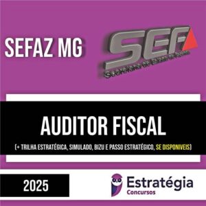Rateio SEFAZ MG 2025 - Auditor Fiscal - ESTRATÉGIA