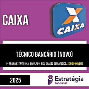 Rateio CAIXA 2025 - Técnico Bancário - ESTRATÉGIA