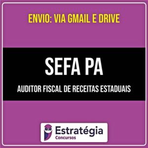 Rateio SEFA PA - Auditor Fiscal (PÓS EDITAL) 2026 - ESTRATÉGIA