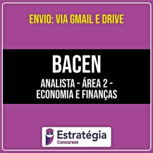 Rateio BACEN - Analista - Área 2 - Economia e Finanças (2026) - ESTRATÉGIA