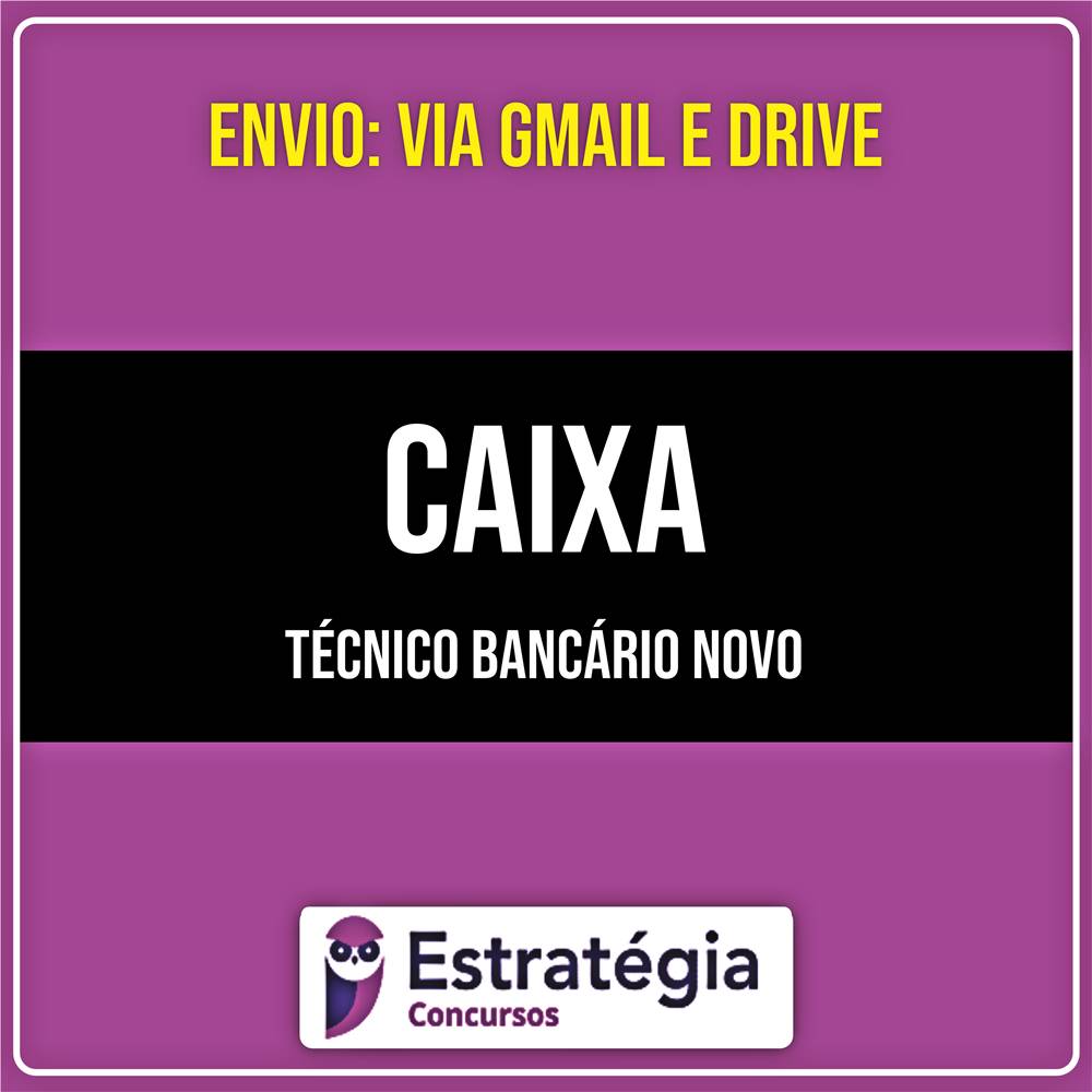 Rateio CAIXA - Técnico Bancário Novo (2026) - ESTRATÉGIA