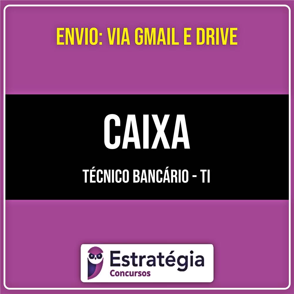 Rateio CAIXA - Técnico Bancário - TI (2026) - ESTRATÉGIA
