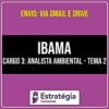 Rateio IBAMA - Cargo 3: Analista Ambiental - Tema 2: Manejo (2026) - ESTRATÉGIA