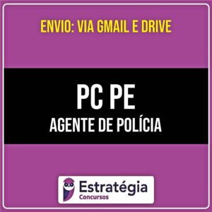 Rateio Curso PC PE 2026: Agente de Polícia - ESTRATÉGIA