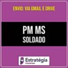 Rateio PM MS (Soldado) 2026 - ESTRATÉGIA