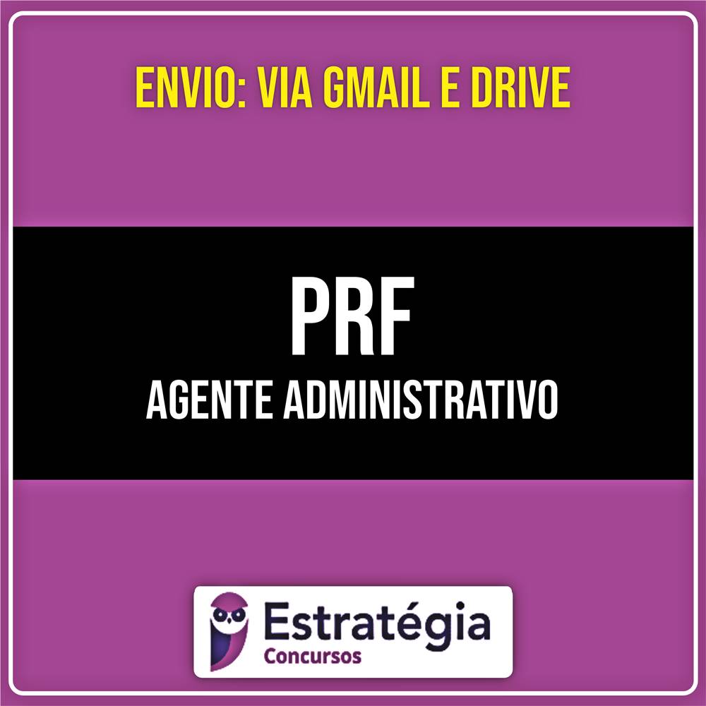 Rateio PRF - Agente Administrativo (2026) - ESTRATÉGIA
