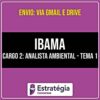 Rateio IBAMA - Cargo 2: Analista Ambiental - Tema 1 (2026) - ESTRATÉGIA
