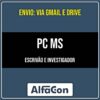 Rateio PC MS - Escrivão e Investigador (2026) - ALFACON
