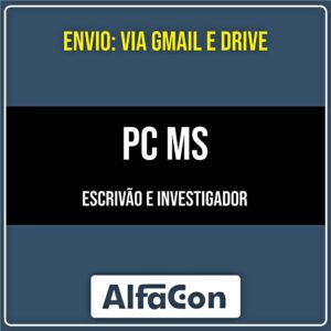Rateio PC MS - Escrivão e Investigador (2026) - ALFACON