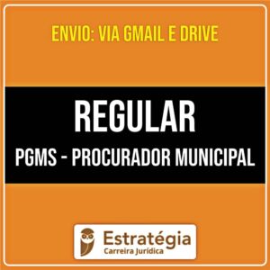 Rateio Procurador Municipal - Curso Regular (2026) - ESTRATÉGIA