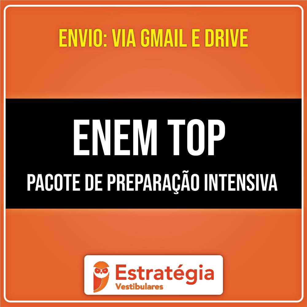 Rateio ENEM TOP - Preparação Intensiva (2026) - ESTRATÉGIA VESTIBULARES