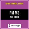 Rateio PM MS - Soldado (2026) - ESTRATÉGIA