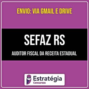 Rateio SEFAZ RS 2026 - Auditor Fiscal da Receita Estadual - ESTRATÉGIA