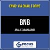 Rateio BNB - Analista Bancário (2026) - FOCUS