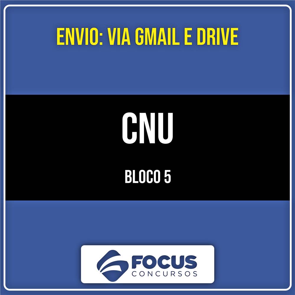 Rateio CNU - Bloco 5: Administração (2026) - FOCUS