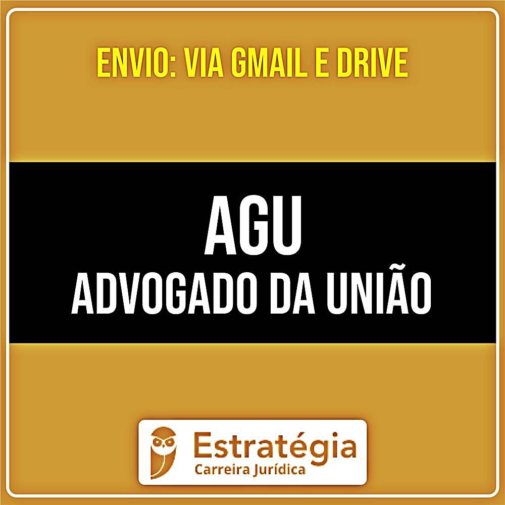 Rateio AGU (Advogado da União) Pacote Teórico (2026) - ESTRATÉGIA