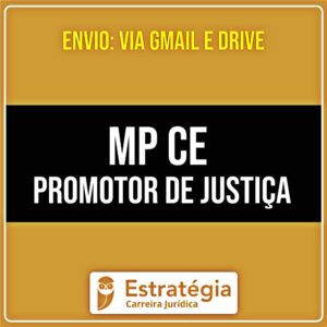 Rateio MP CE (Promotor de Justiça) Pacote Teórico (2026) - ESTRATÉGIA