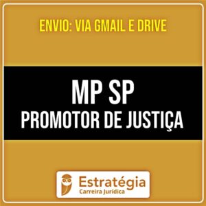 Rateio MP SP (Promotor de Justiça) Pacote Teórico (2026) - ESTRATÉGIA