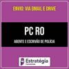 Rateio PC RO - Agente e Escrivão (2026) - ESTRATÉGIA