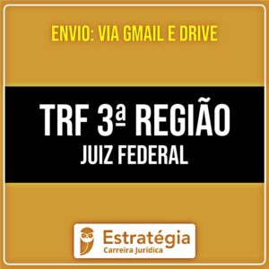 Rateio TRF 3ª Região (Juiz Federal) Pacote Teórico (2026) - ESTRATÉGIA
