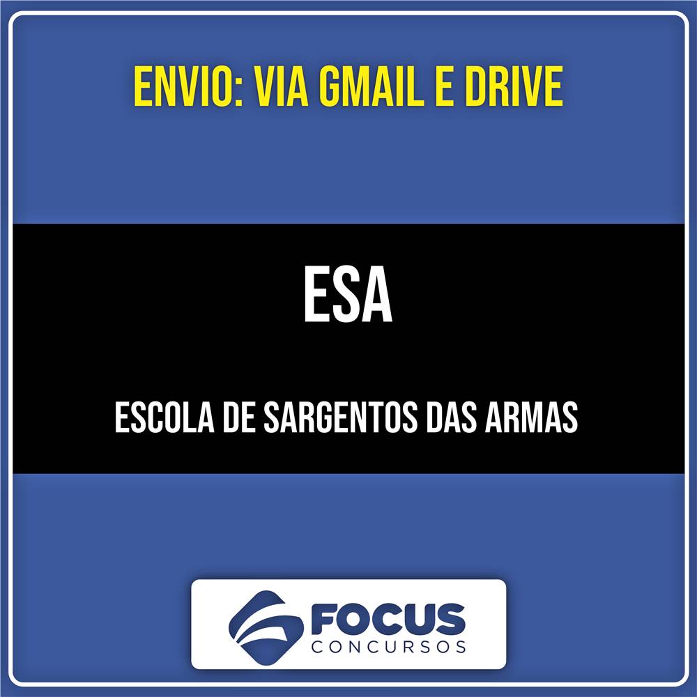 Rateio ESA - Escola de Sargentos das Armas (2026) - FOCUS