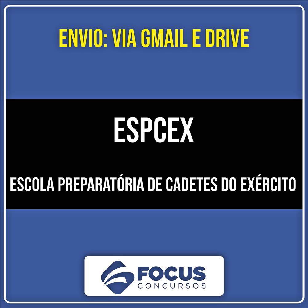 Rateio ESPCEX - Escola Preparatória de Cadetes do Exército (2026) - FOCUS